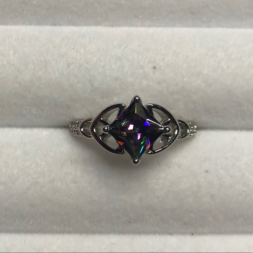 Size 6.5, Mystic “Topaz” Ring